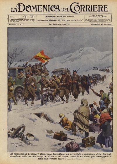 De onvermoeibare legionairs door Achille Beltrame